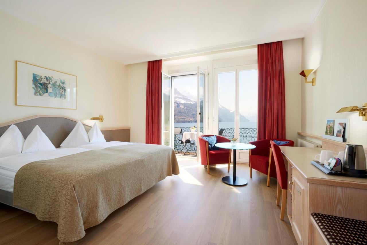 Seehotel Waldstaetterhof Swiss Quality Брунен Екстериор снимка