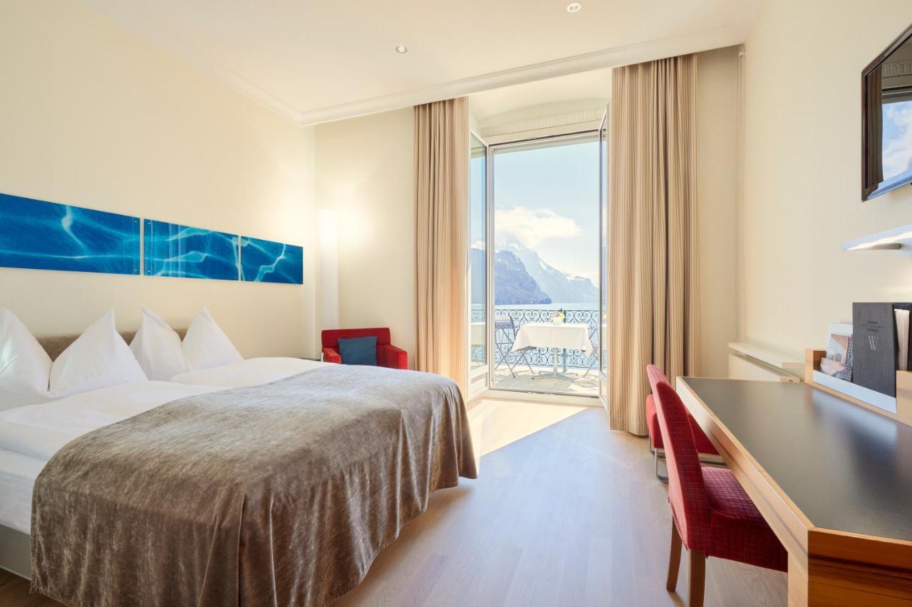 Seehotel Waldstaetterhof Swiss Quality Брунен Екстериор снимка