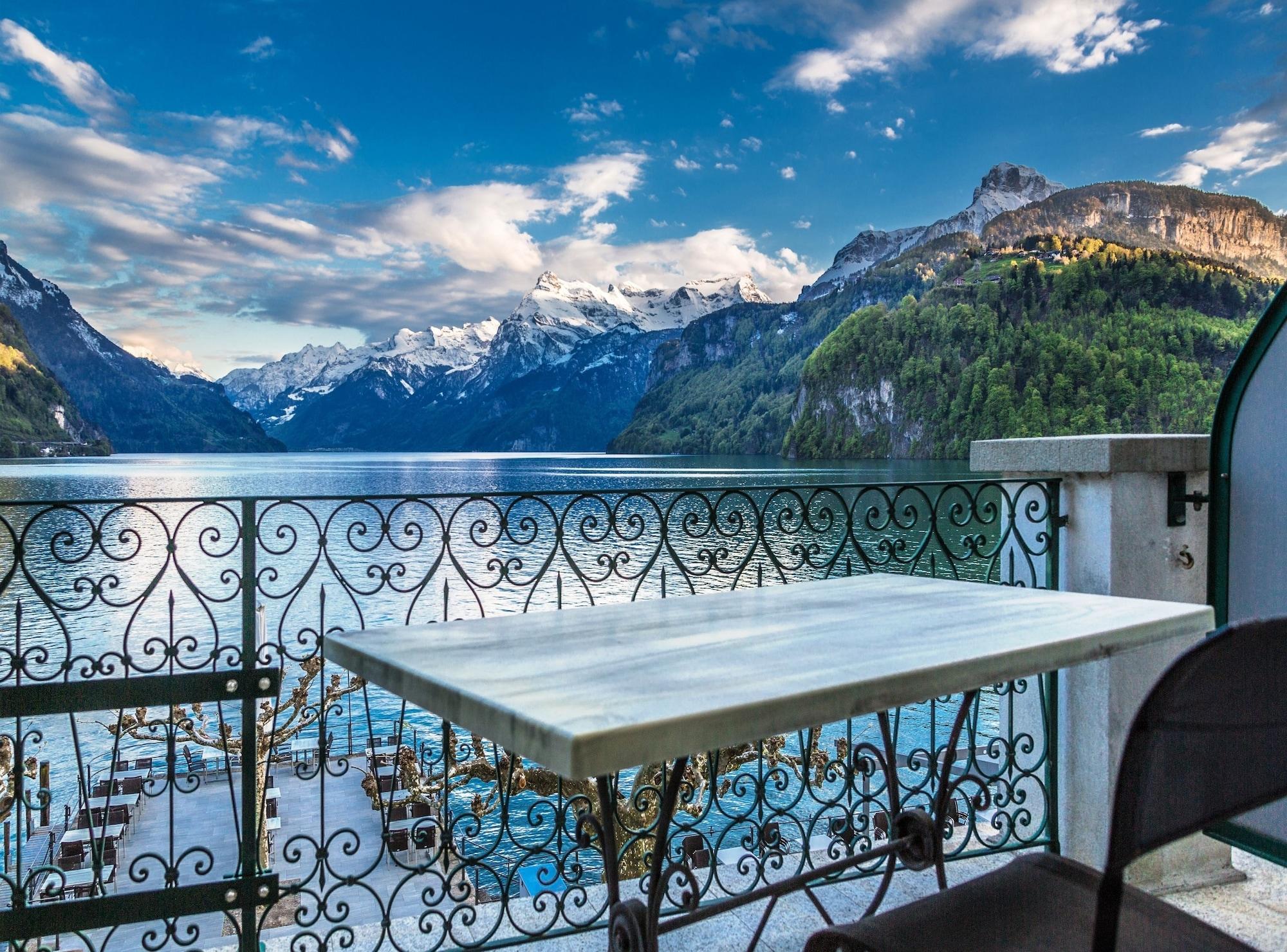 Seehotel Waldstaetterhof Swiss Quality Брунен Екстериор снимка