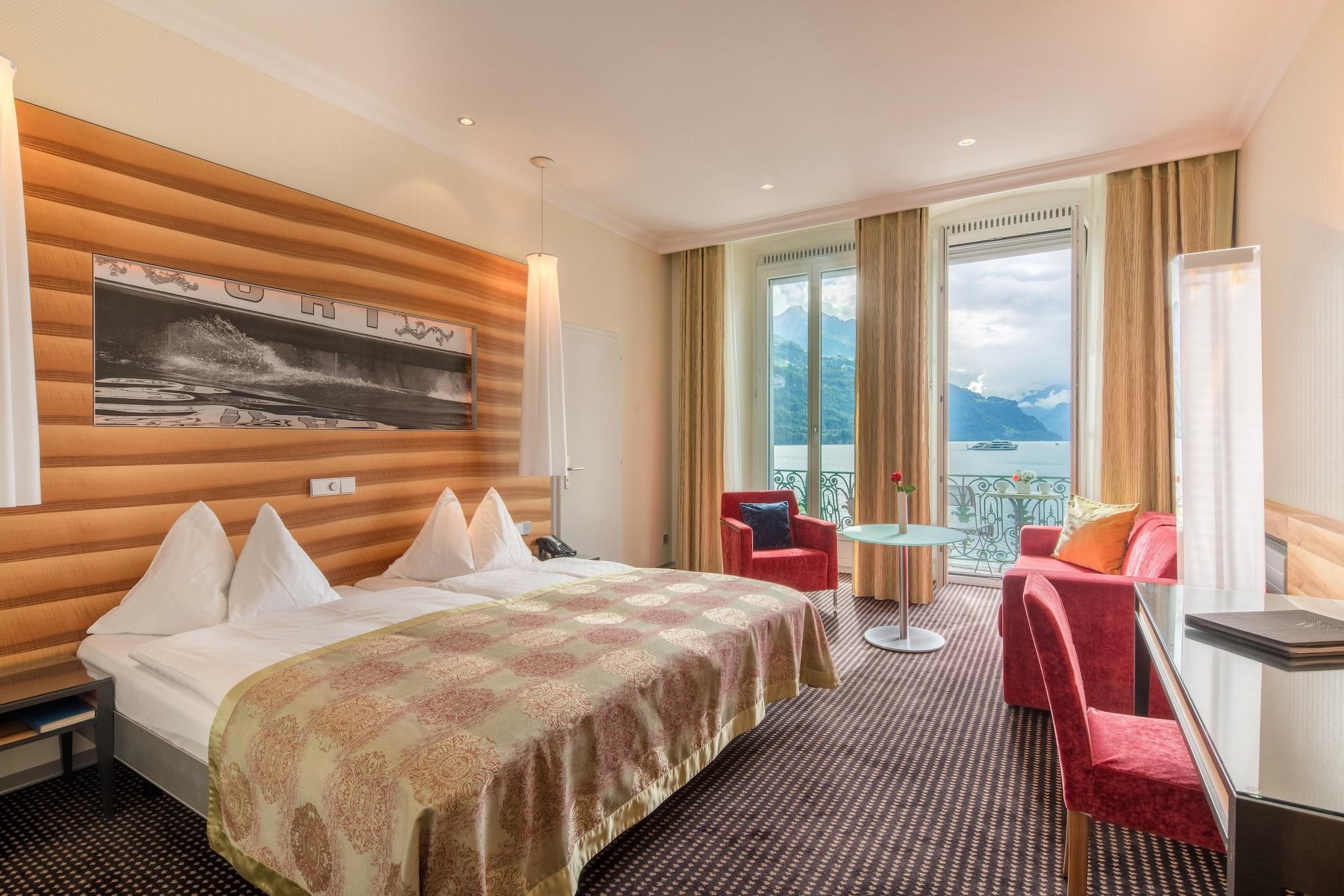 Seehotel Waldstaetterhof Swiss Quality Брунен Екстериор снимка